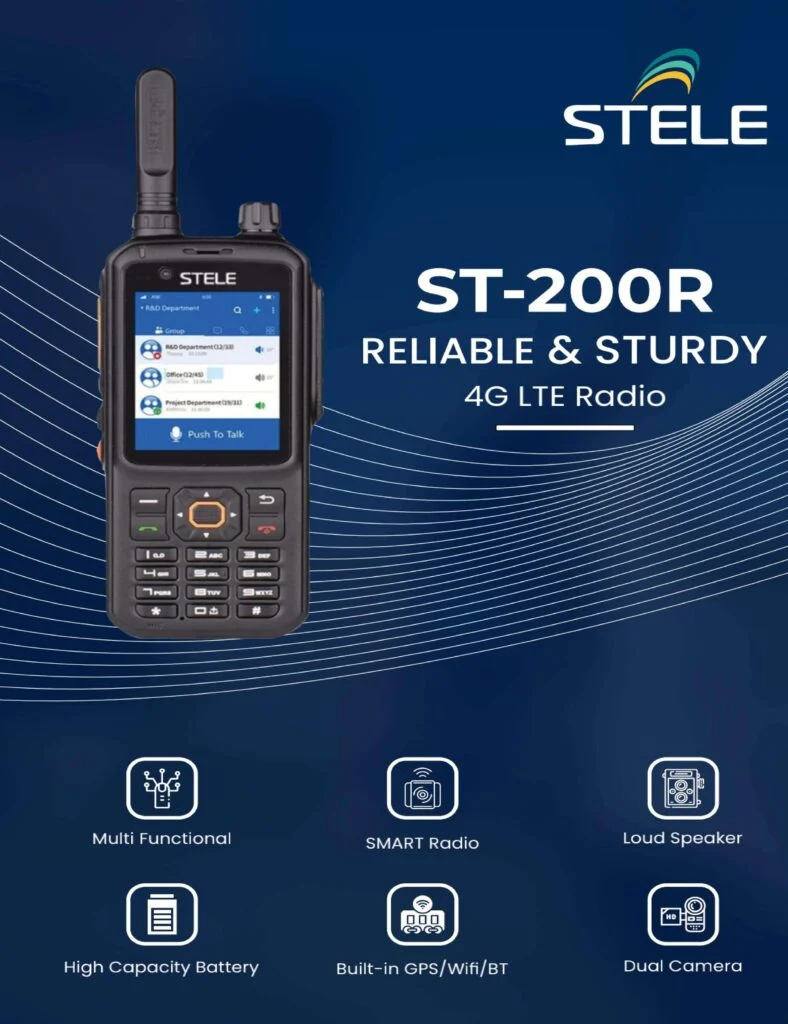 ST-200R 4G LTE POC Radio